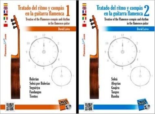 Treatise of the flamenco compás in the Flamenco Guitar - Vol 1&2  DVD and Books