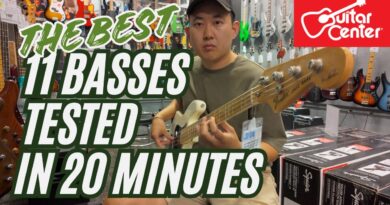 Trying 11 Different Basses at Guitar Center – Fender, Sire, Sadowsky & More! Bass Review