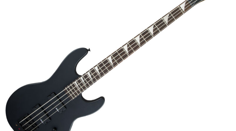 Used Jackson JS Series JS2 Concert Bass Guitar - Satin Black w/ Amaranth FB