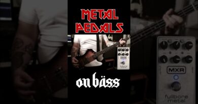 Using Metal Pedals ON BASS