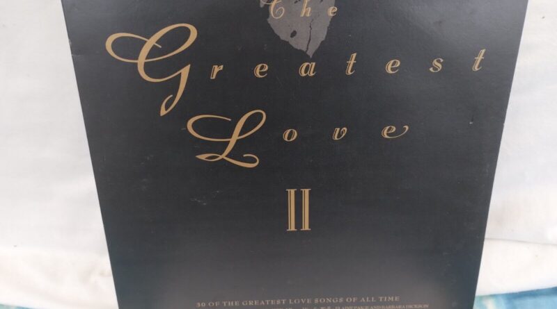 Various - The Greatest Love II DBL LP, PLATINUM EDIT Telstar STAR 2352 1989 UK#