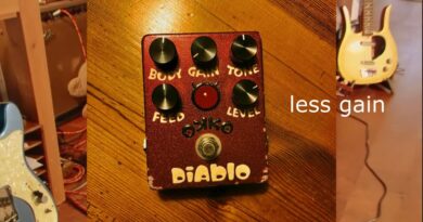 Vintage Okko "Diablo" - first Generation - the best Overdrive-Pedal in the world ! :-)