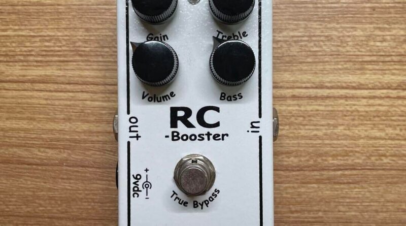 Xotic RC Booster Effect Pedal For Guitar USED