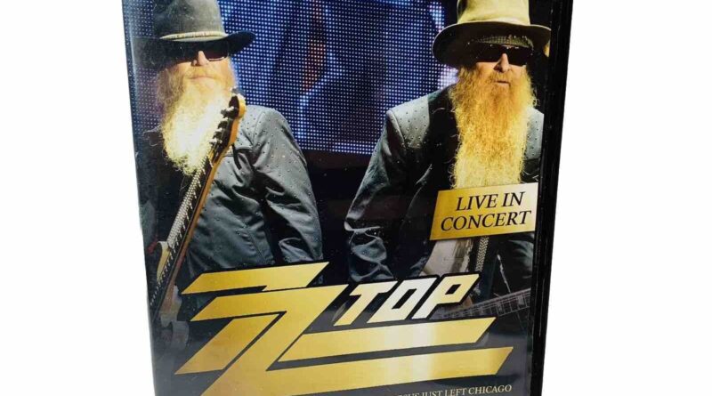 ZZ Top - Groovy Little Hippy Pad Live Concert DVD 2012 Out Of Print 14 Tracks