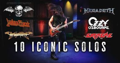 10 ICONIC GUITAR SOLOS by LUÍS KALIL