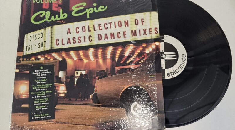 12” Vinyl Record Club Epic A Collection Of Classic Dance Mixes NM