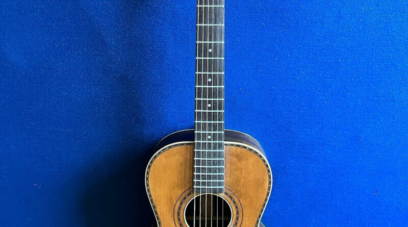 1920 Stromberg Voisinet Rosewood Parlor Acoustic Guitar 1920s. Fully Restored.