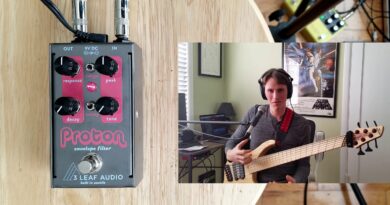 3 Leaf Audio Proton Envelope Filter - Bass Demo