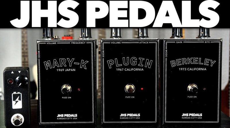 4 Brand New Pedals from JHS