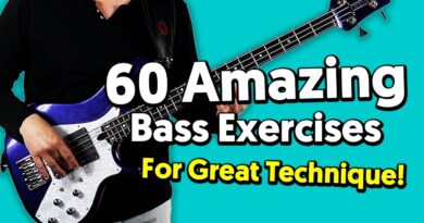 60 Finger Twisting Exercises To Build Your Bass Technique