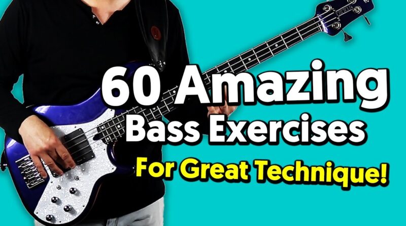 60 Finger Twisting Exercises To Build Your Bass Technique