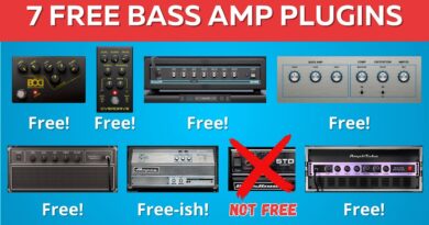 7 FREE Bass Amp Plugins (Plus One Paid Must-Have You Can't Miss!)