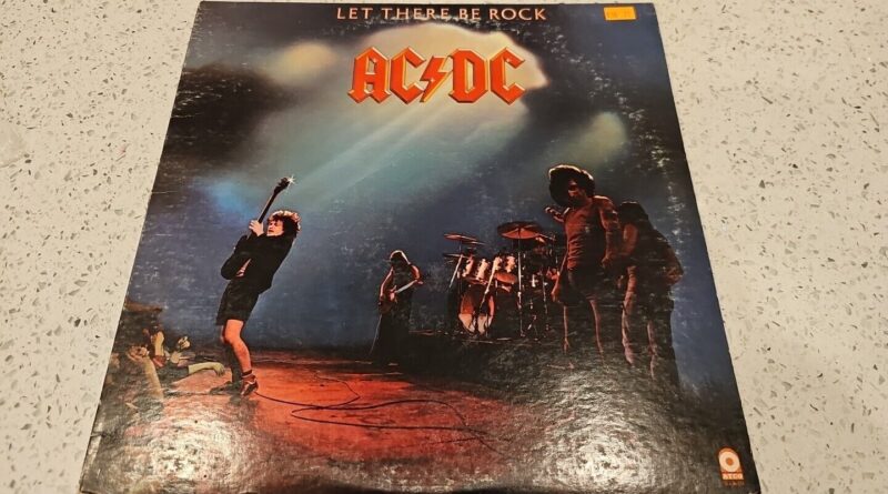 AC/DC - Let There Be Rock SD 36-151 LP - 1977 ATCO Records - Used - Tested/Works