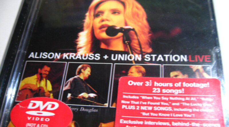 Alison Krauss Union Station Live (2 DVD  Special Edition-2003) Dan Tyminski NEW!