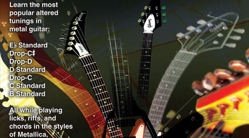 Altered Tunings & Techniques for Modern Metal Guitar Learn to Play Video DVD