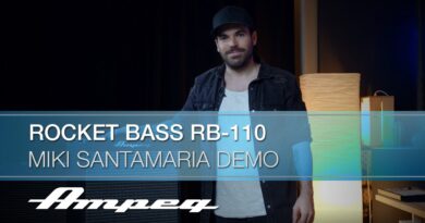 Ampeg | Miki Santamaria | Rocket Bass RB-110 Sound Sample Demo