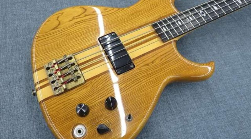 Aria Pro II SB-1000 Reissue 4-String Electric Bass Guitar Made in Japan Oak Natu