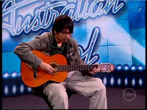 Australian idol - Best Guitar solo,, EVER!! Vinh Bui