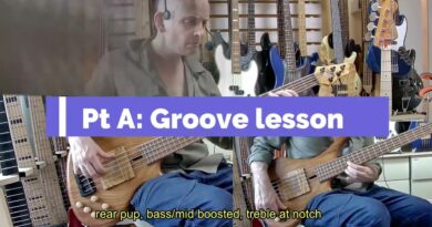 BASS LESSON: "Eyes On The Prize" Fngerstyle Funk Groove: Intermediate #bassplayer #basslesson #bass