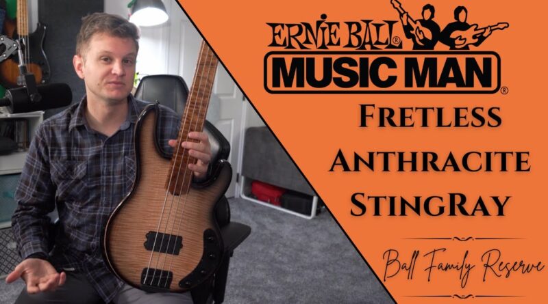 BFR Fretless StingRay Anthracite Review