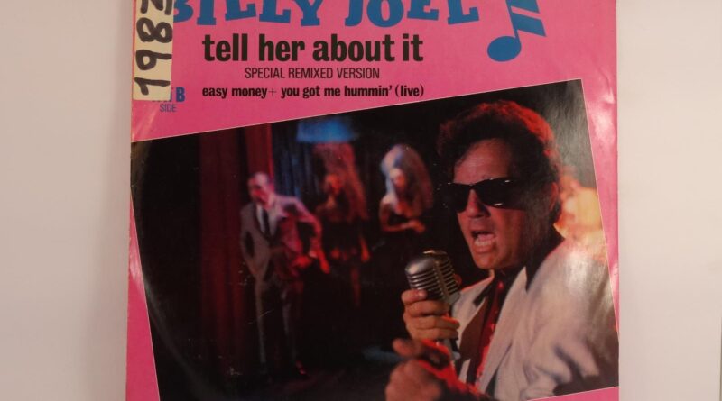 BILLY JOEL TELL HER ABOUT IT (224) 3 Track 12" Single Picture Sleeve CBS