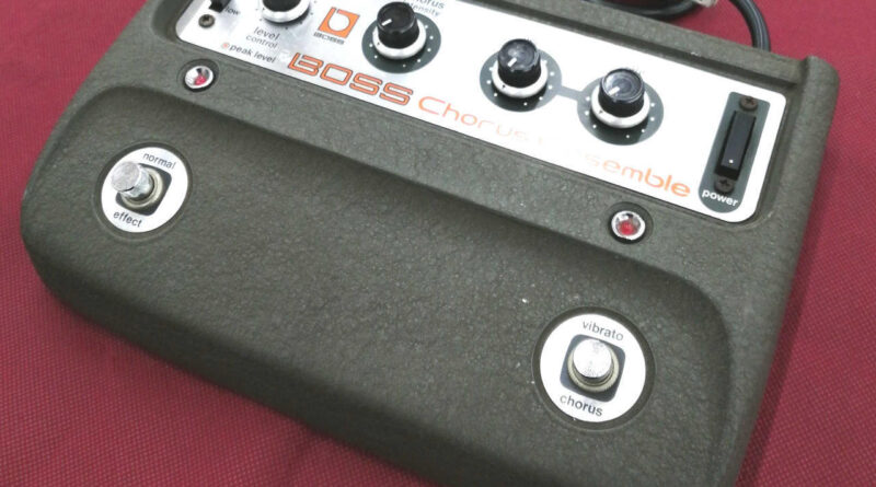 BOSS CE-1 Chorus Ensemble Guitar Effect Pedal