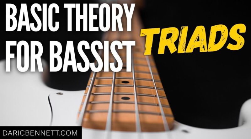 Basic Bass Theory | How to Play Triads | Daric Bennett's Bass Lessons