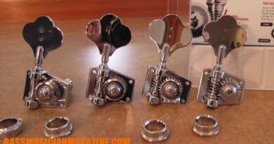 Bass Musician Magazine Reviews - RATIO® SYNCHRONIZED MACHINE HEADS