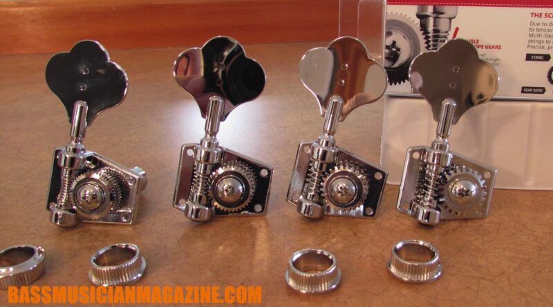 Bass Musician Magazine Reviews - RATIO® SYNCHRONIZED MACHINE HEADS