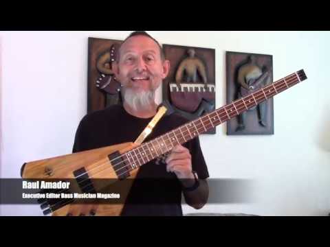 Bass Musician Magazine Reviews the Bootlegger Ace 4 String Headless Travel Pro Bass