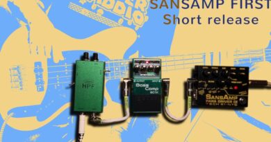 Bass pedal order Reamp tone comparison - HPF, SansAmp and BC-1X Compressor