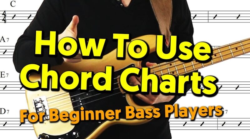 Beginner Bass Player Guide To Chord Charts