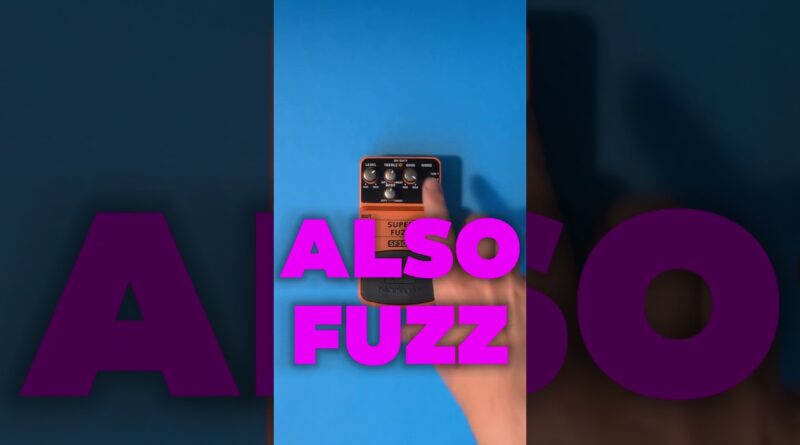 Behringer Super Fuzz, The Barbie Pedal