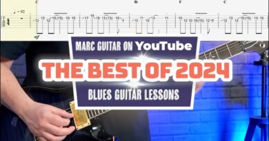 Best guitar solo lessons of 2024 - 12 mins of just guitar solos for blues and rock