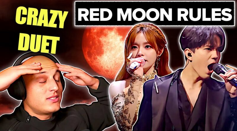 CRAZY DUET!! Dimash & Huang Xiaoyun - RED MOON RULES (classical musician reacts/analyses)