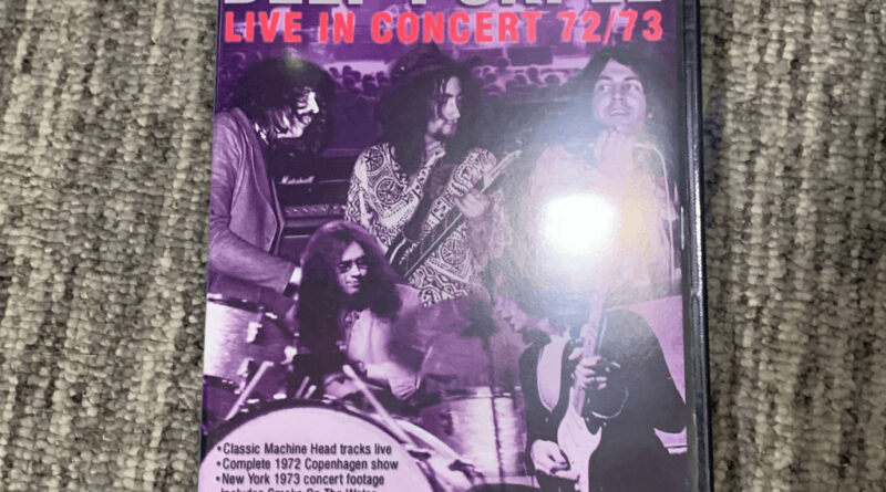 Deep Purple Live in Concert 72/73 DVD Copenhagen & New York Shows New Sealed