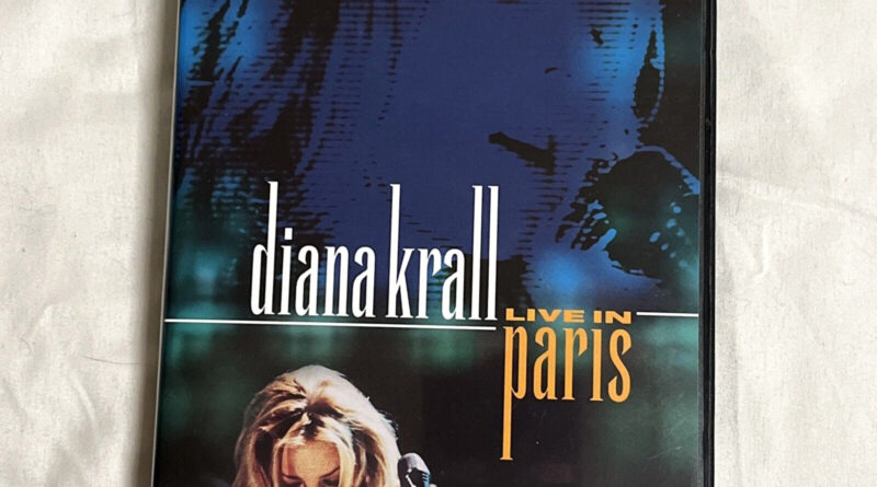 Diana Krall DVD Live In Paris Jazz Pianist Music Concert Performance 2002