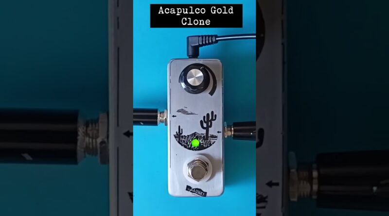 EQD Acapulco Gold - Guitar Pedal Clones (Shorts)