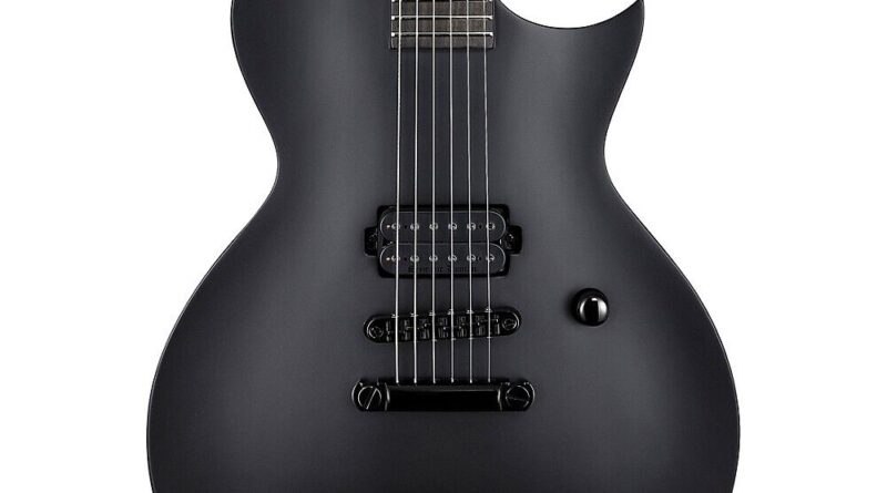 ESP LTD EC-Black Metal Electric Guitar Satin Black Refurbished