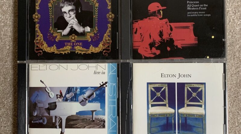 Elton John 4 CD Lot - Love Songs, Duets, Live in Australia, The One