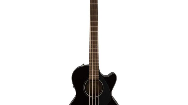 Fender Acoustic Bass Guitar 4-String with Fishman Bass Acoustic Guitar Pickup