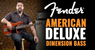 Fender American Deluxe Dimension Bass | CME Gear Demo | Marc Najjar