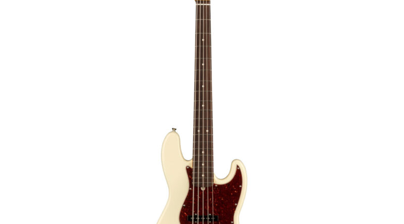 Fender American Professional II Jazz Bass Guitar V Rosewood Fingerboard White OB