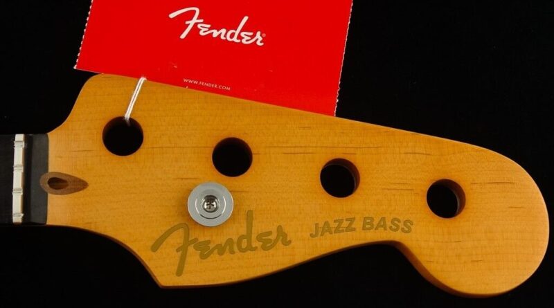 Fender American Ultra II Jazz BASS NECK USA Guitar Modern "D" Ebony