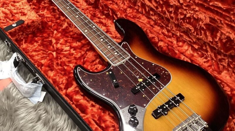 Fender American Vintage II 1966 Jazz Bass Left-Hand Electric Bass Guitar