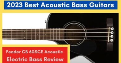 Fender CB 60SCE Acoustic Electric Bass Review (2023 Best Acoustic Bass Guitars) ???? #fender