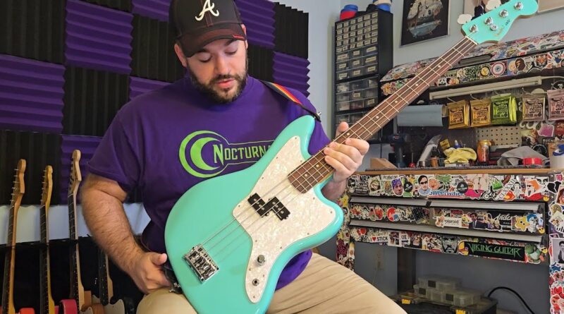 Fender Mark Hoppus Jag Bass Demo/Review