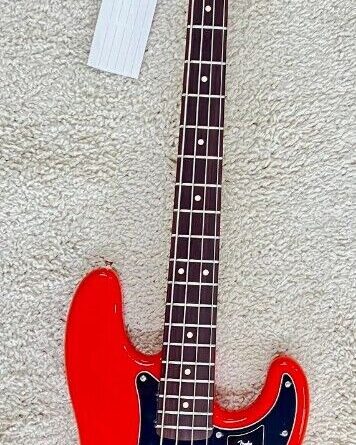 Fender Player II Precision Bass guitar, Rosewood Fingerboard, Coral Red - MIM