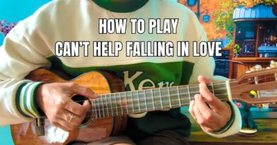 How To Play Can't Help Falling In Love (Fingerpicking Ukulele Tutorial)