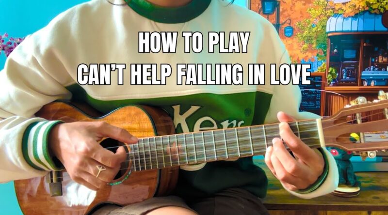 How To Play Can't Help Falling In Love (Fingerpicking Ukulele Tutorial)